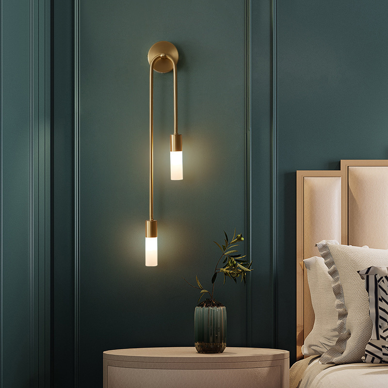 Led Lighting Wall Decor - โคมไฟติดผนังสไตล์เรโทร สำหรับห้องนั่งเล่น ทางเดิน ห้องนอน โคมไฟข้างเตียง สไตล์นอร์ดิก