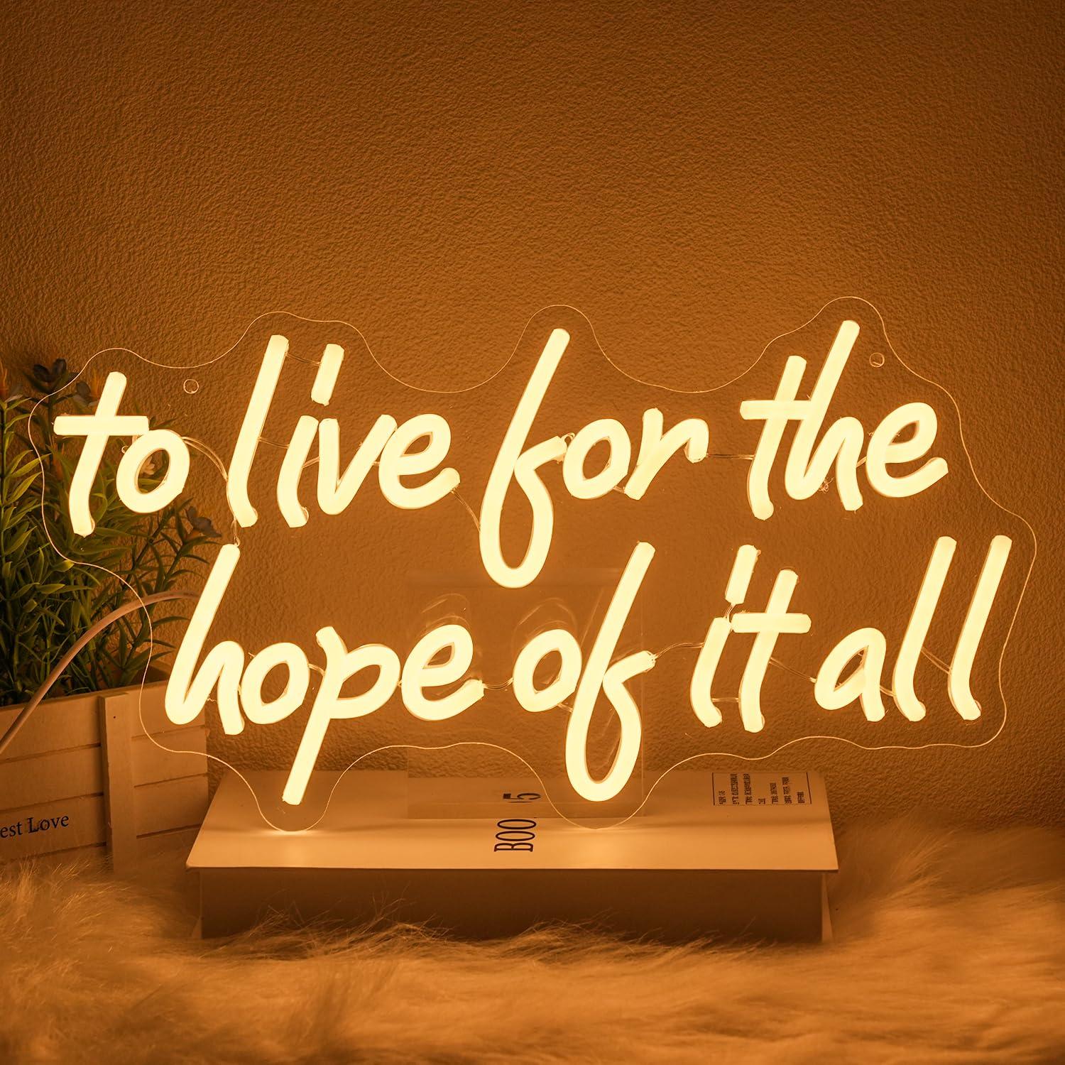 Led Lighting Wall Decor - ป้ายไฟนีออน 