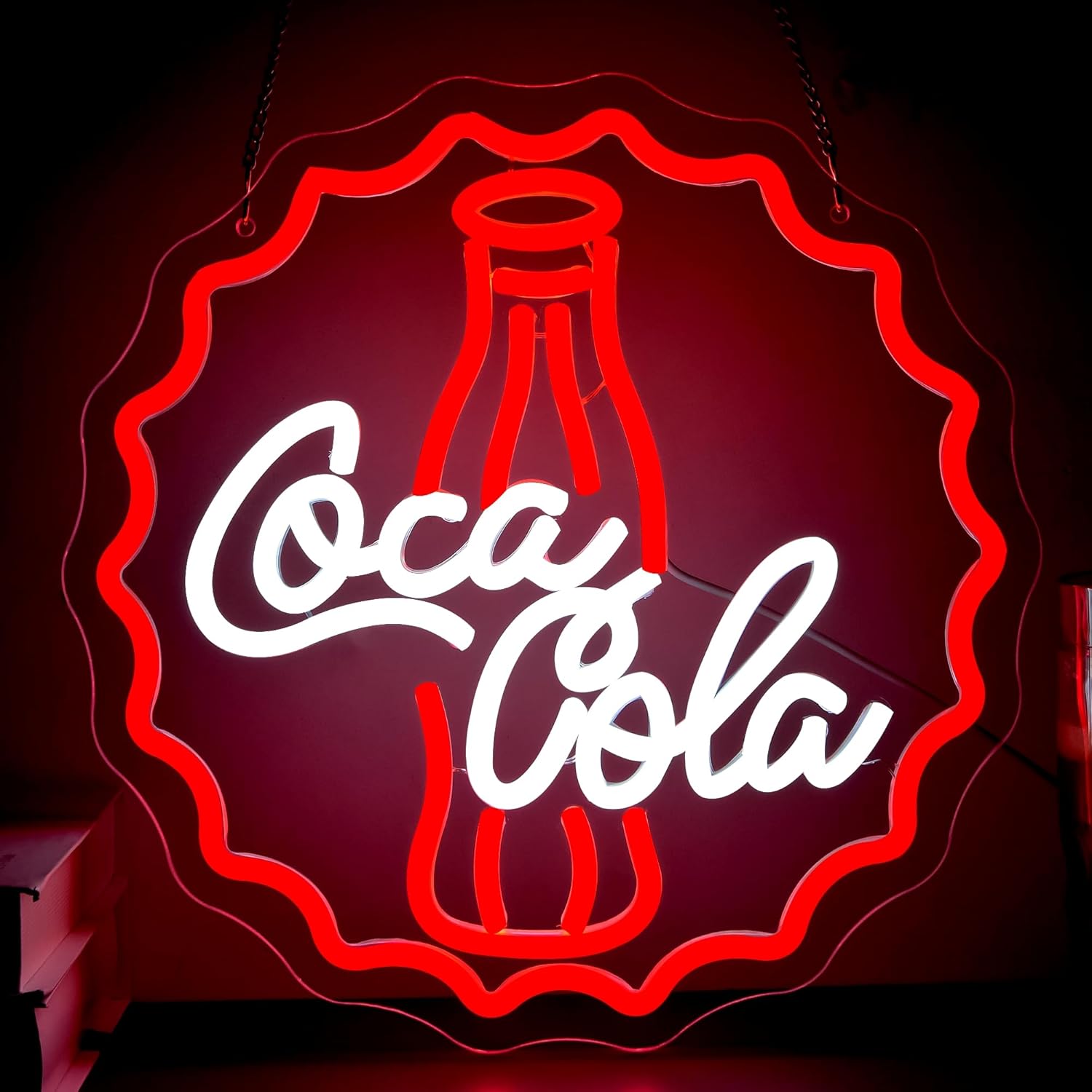 Led Lighting Wall Decor - โคล่า นีออน ซิก ไซน์ อาร์ต วอลล์ไลท์