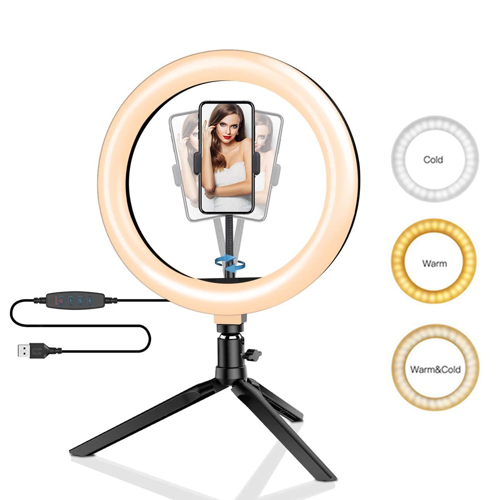 Lighting Gallery - 26 ซม.10 นิ้ว LED แหวน Selfie