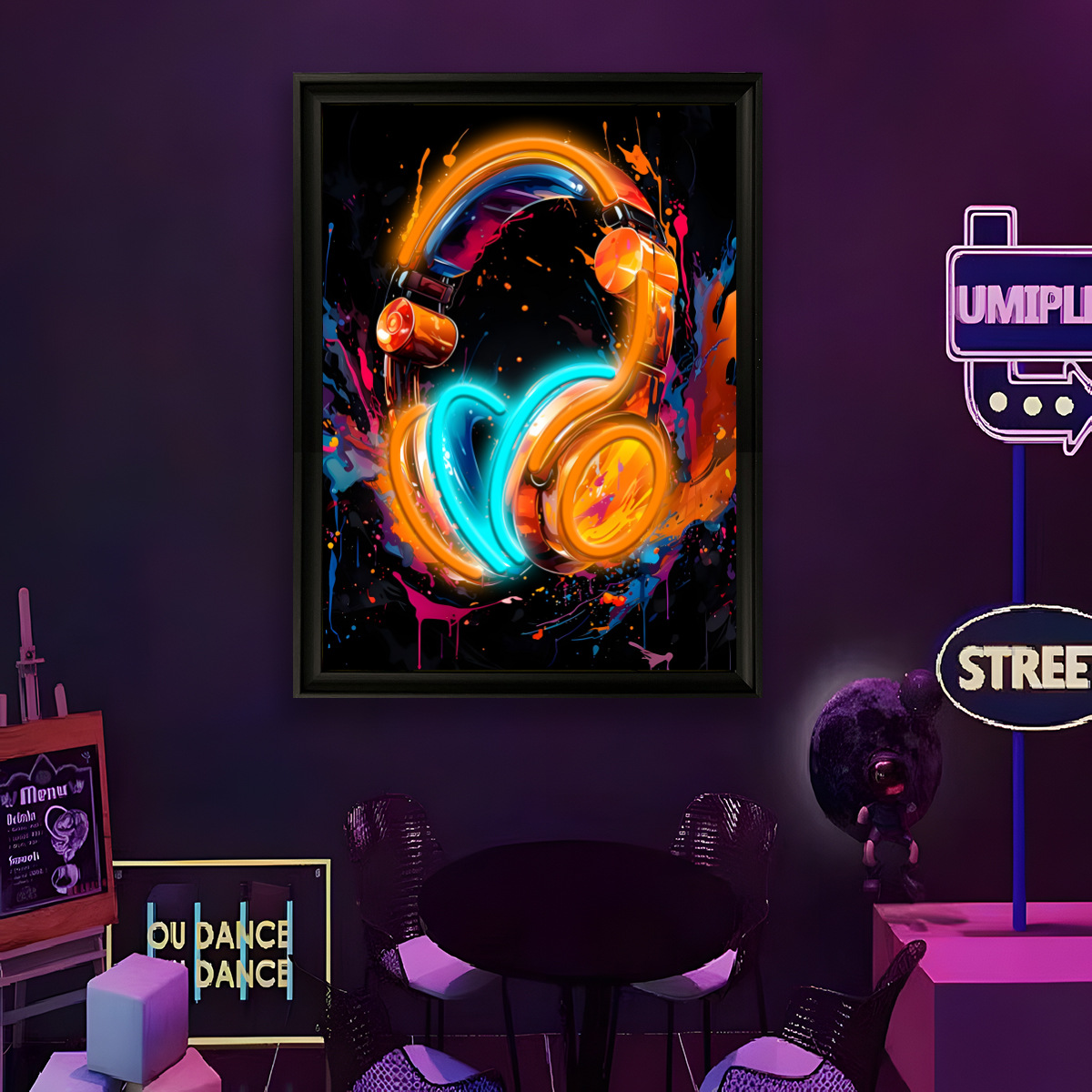 ไฟนีออน LED ใช้พลังงานจาก USB  - Led Lighting Wall Decor บทวิจารณ์และราคา