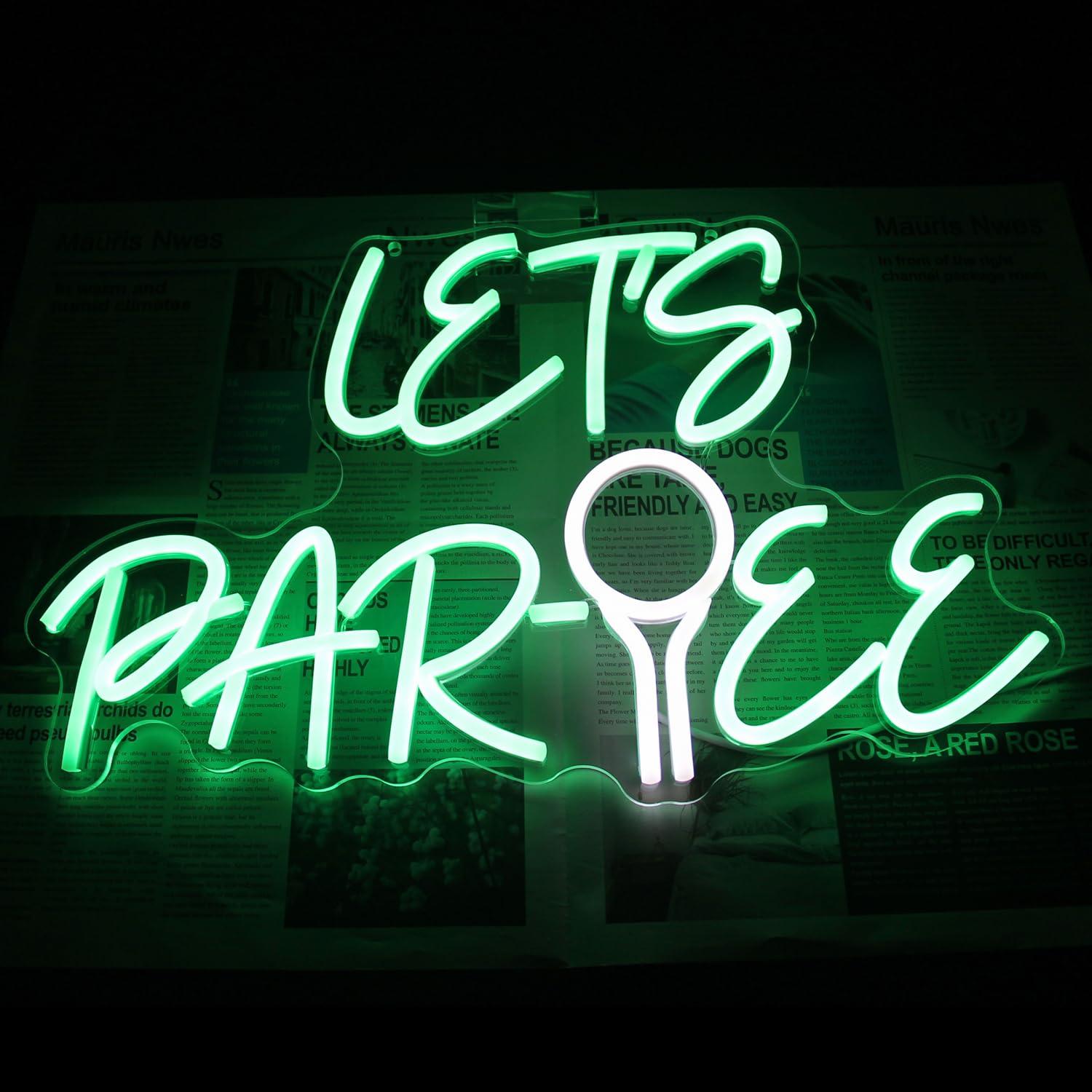ป้ายไฟนีออนรูปลูกกอล์ฟแบบ USB  - Led Lighting Wall Decor บทวิจารณ์และราคา