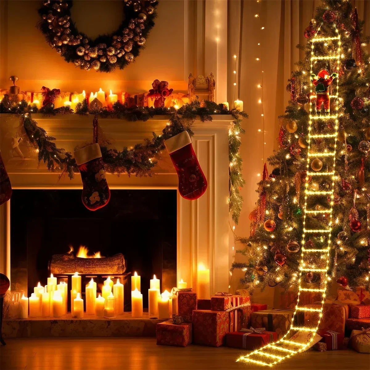 ไฟ LED บันไดสำหรับสายตกแต่งคริ - Lighting Tree Decor บทวิจารณ์และราคา