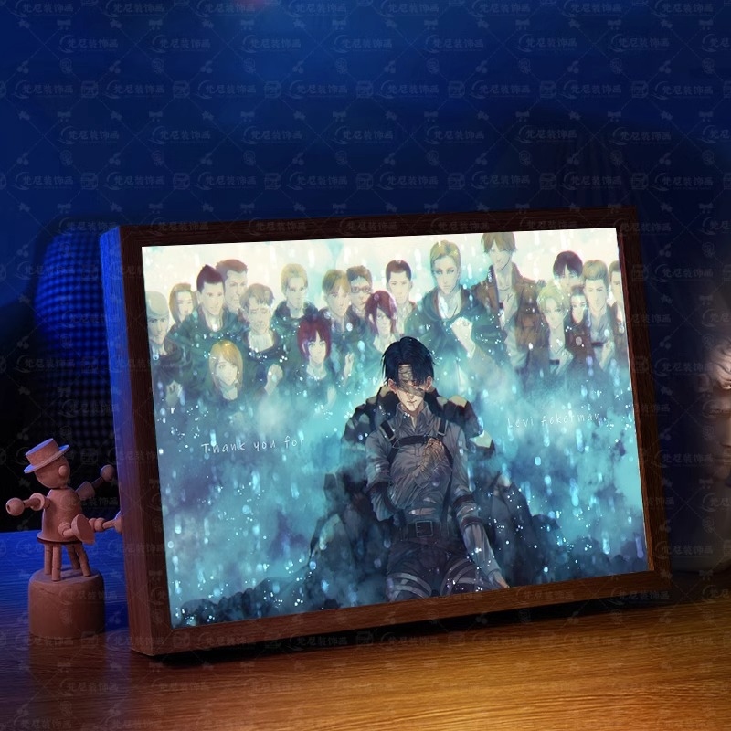 ไฟ LED ลาย Attack on Titan สำห - Lighting Decor Photos บทวิจารณ์และราคา