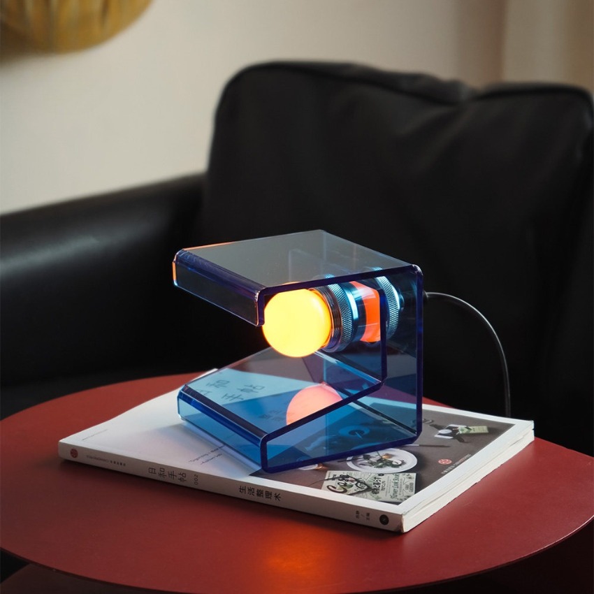 โคมไฟตั้งโต๊ะอะคริลิคทรงลูกบาศ - Ambient Lighting Decor For Room บทวิจารณ์และราคา