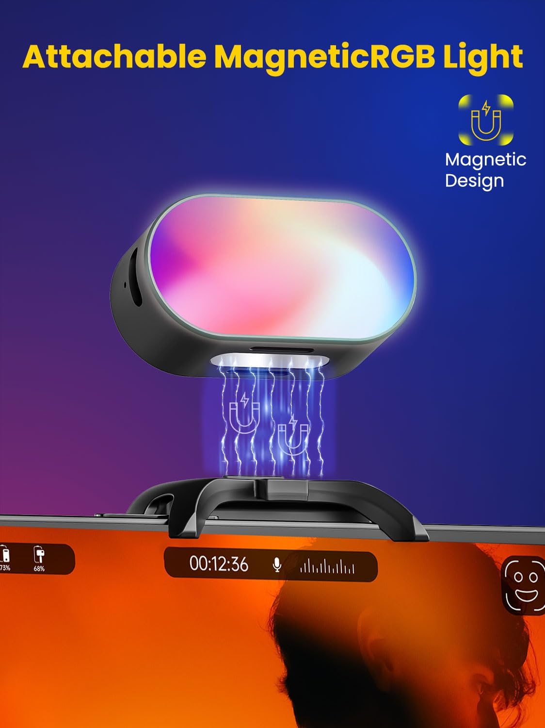 AOCHUAN Mini RGBแม่เหล็กเติมแส - Lighting Gallery บทวิจารณ์และราคา
