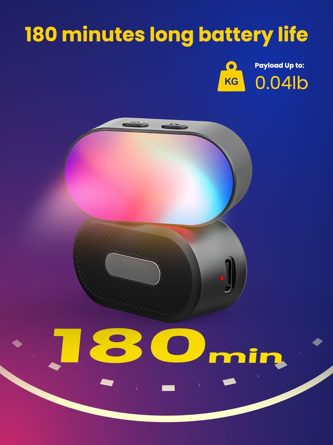 AOCHUAN Mini RGBแม่เหล็กเติมแส - Lighting Gallery บทวิจารณ์และราคา