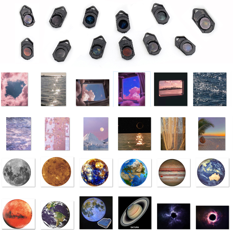 16 ชิ้นโคมไฟแผ่นตกแต่งในร่มโปร - Sunset Lamp Projection บทวิจารณ์และราคา