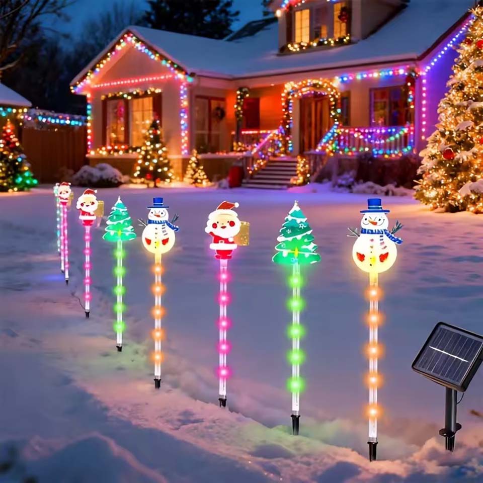 ชุดไฟสนามหญ้าพลังงานแสงอาทิตย์ - Lighting Tree Decor บทวิจารณ์และราคา