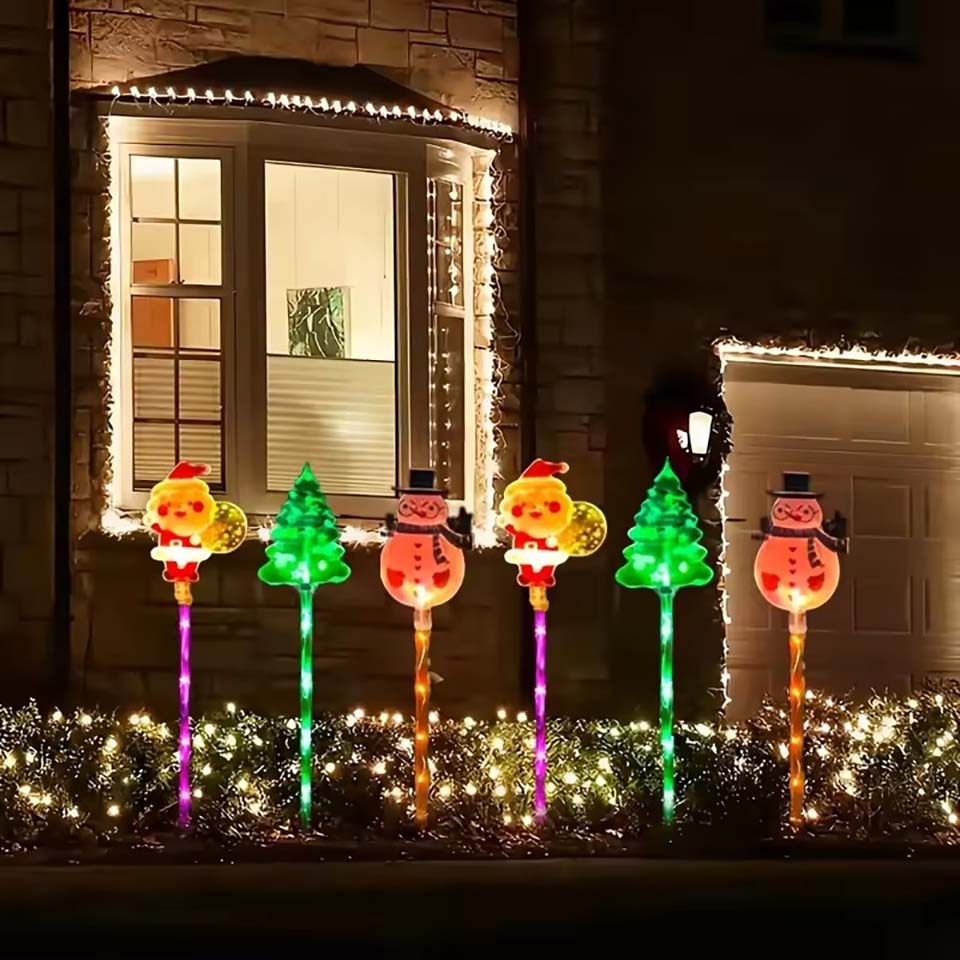 ชุดไฟสนามหญ้าพลังงานแสงอาทิตย์ - Lighting Tree Decor บทวิจารณ์และราคา