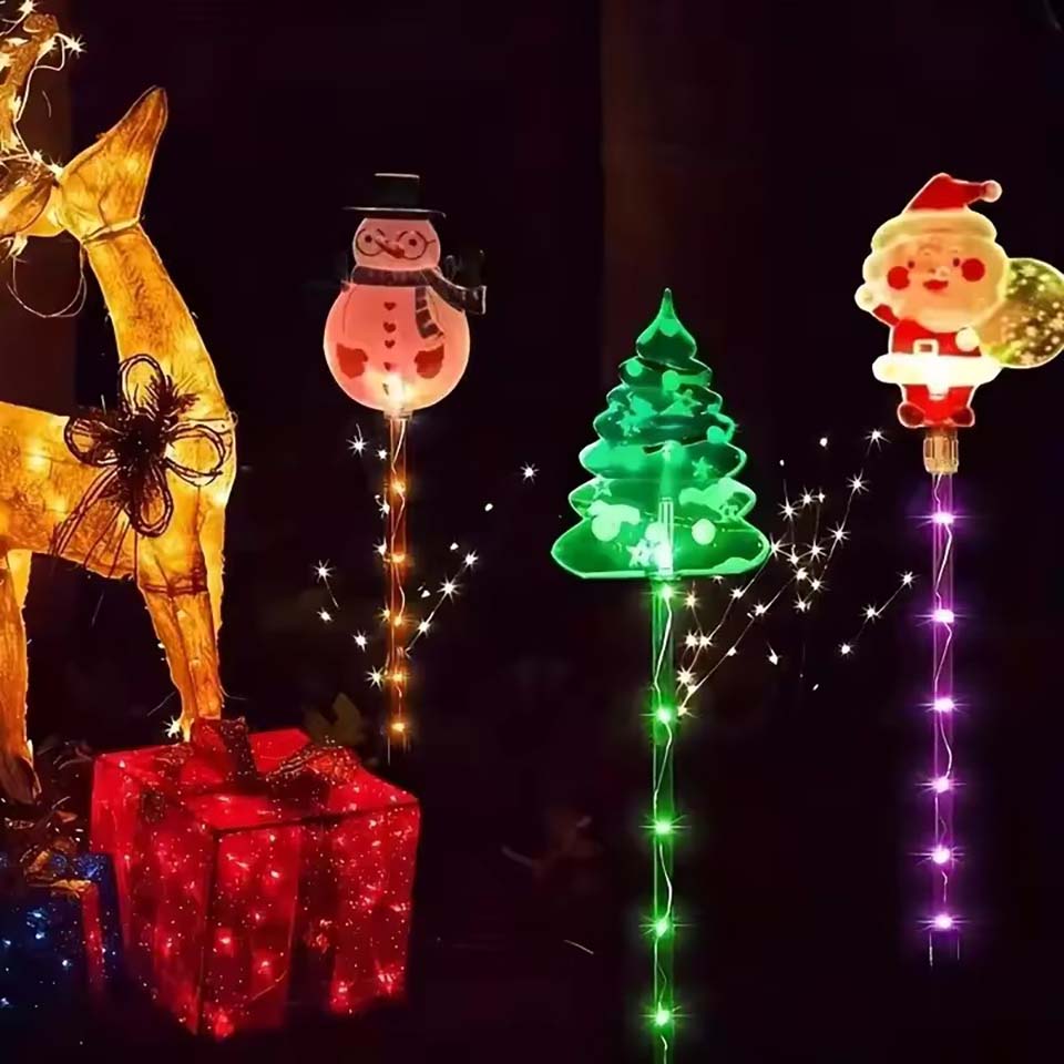 ชุดไฟสนามหญ้าพลังงานแสงอาทิตย์ - Lighting Tree Decor บทวิจารณ์และราคา