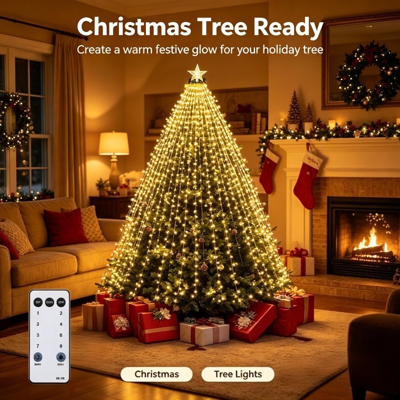ไฟประดับ LED แบบ USB กันน้ำ สำ - Lighting Tree Decor บทวิจารณ์และราคา