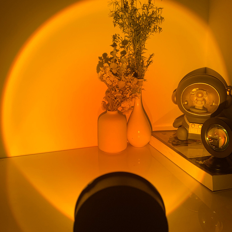 โคมไฟโปรเจคเตอร์แสงพระอาทิตย์ต - Sunset Lamp Projection บทวิจารณ์และราคา