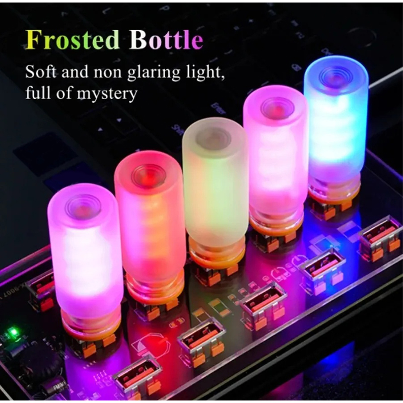 โคมไฟกลางคืนแบบหลอดไฟ LED พร้อ - Ambient Lighting Decor For Room บทวิจารณ์และราคา
