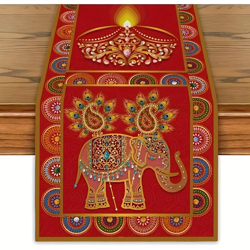 VIKAMA ผ้าปูโต๊ะสำหรับเทศกาลดิ - Lighting Decoration For Diwali บทวิจารณ์และราคา
