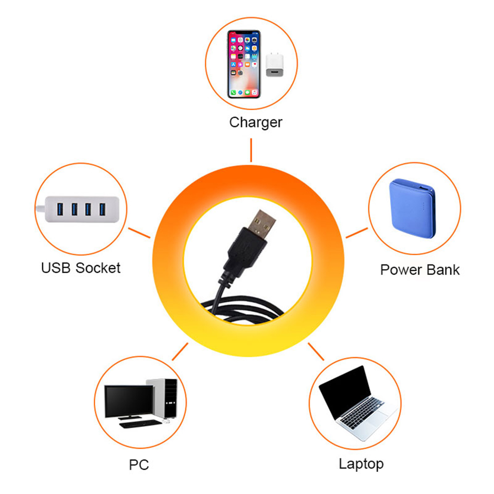 1x USB Sunset โคมไฟ LED Rainbo - Sunset Lamp Projection บทวิจารณ์และราคา
