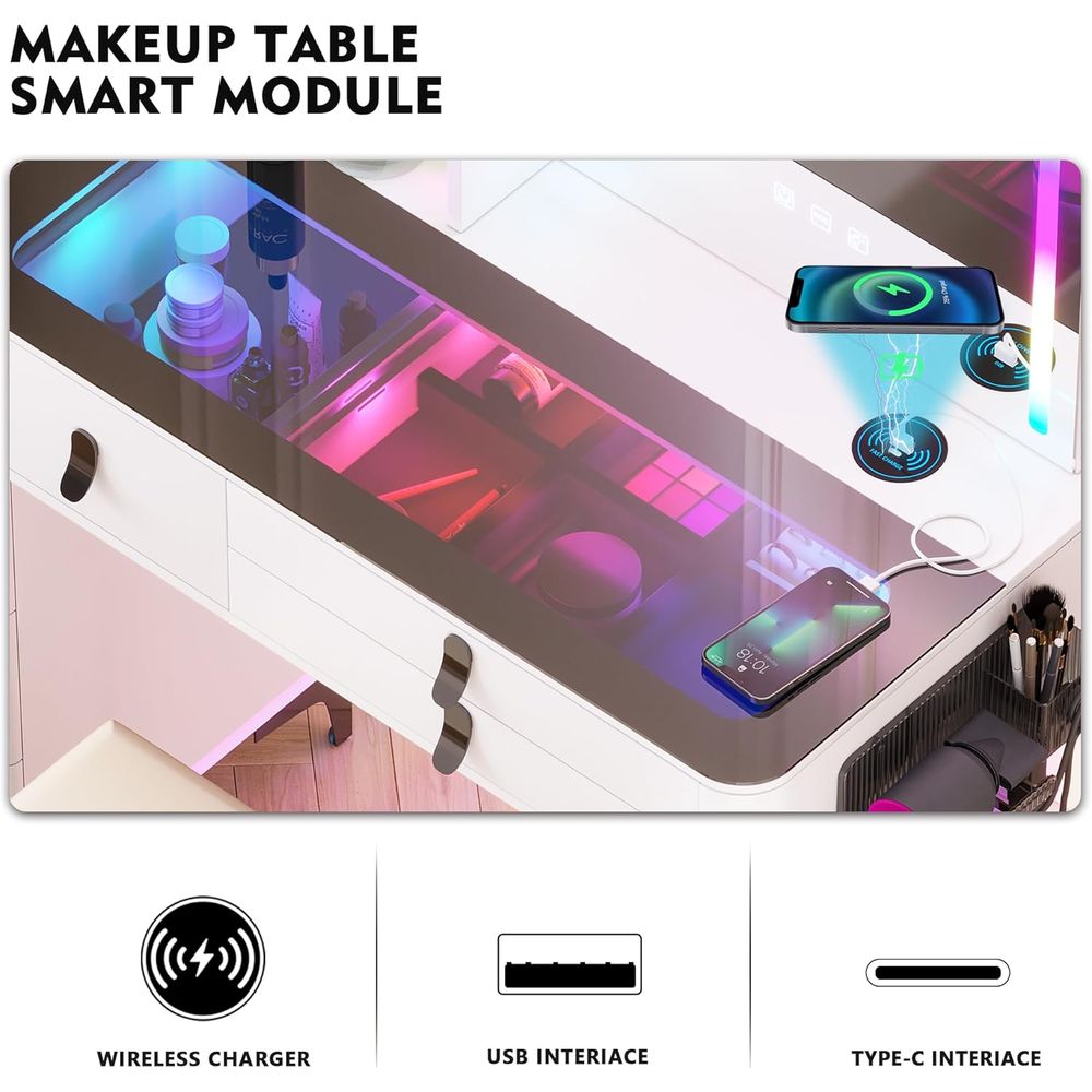 โต๊ะเครื่องแป้ง Gurexl RGB พร้ - Furniture Lighting & Decor Magazine บทวิจารณ์และราคา