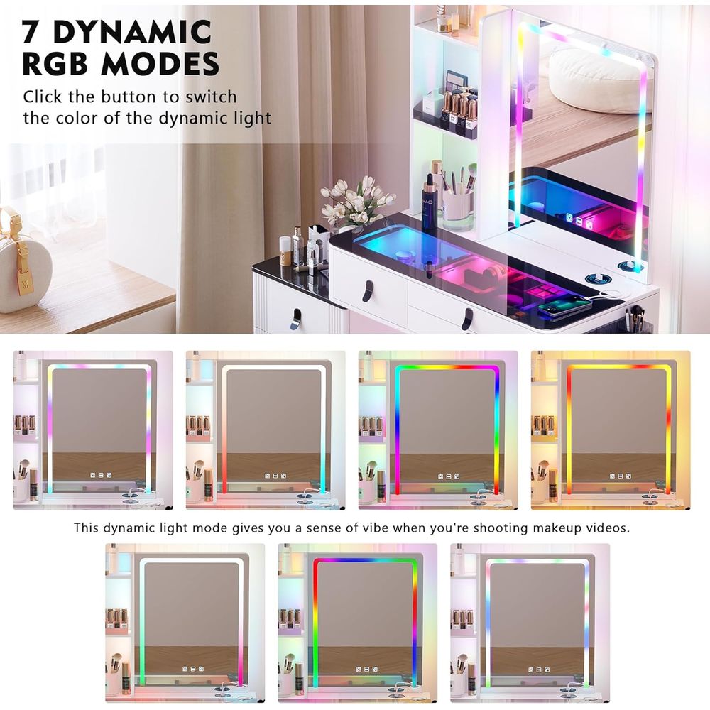โต๊ะเครื่องแป้ง Gurexl RGB พร้ - Furniture Lighting & Decor Magazine บทวิจารณ์และราคา