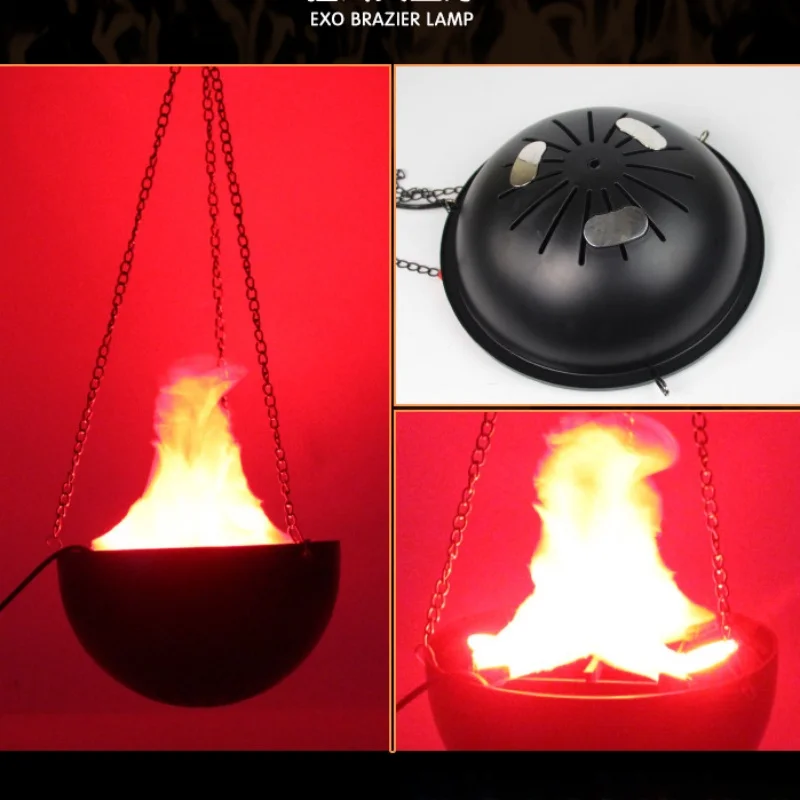 โคมไฟเปลวไฟ 3 มิติ จำลองเตาไฟ  - Lighting Decor Ideas บทวิจารณ์และราคา