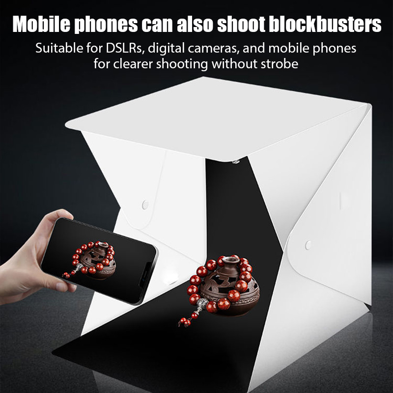 กล่องไฟพับได้แบบพกพาสำหรับถ่าย - Lighting Gallery บทวิจารณ์และราคา