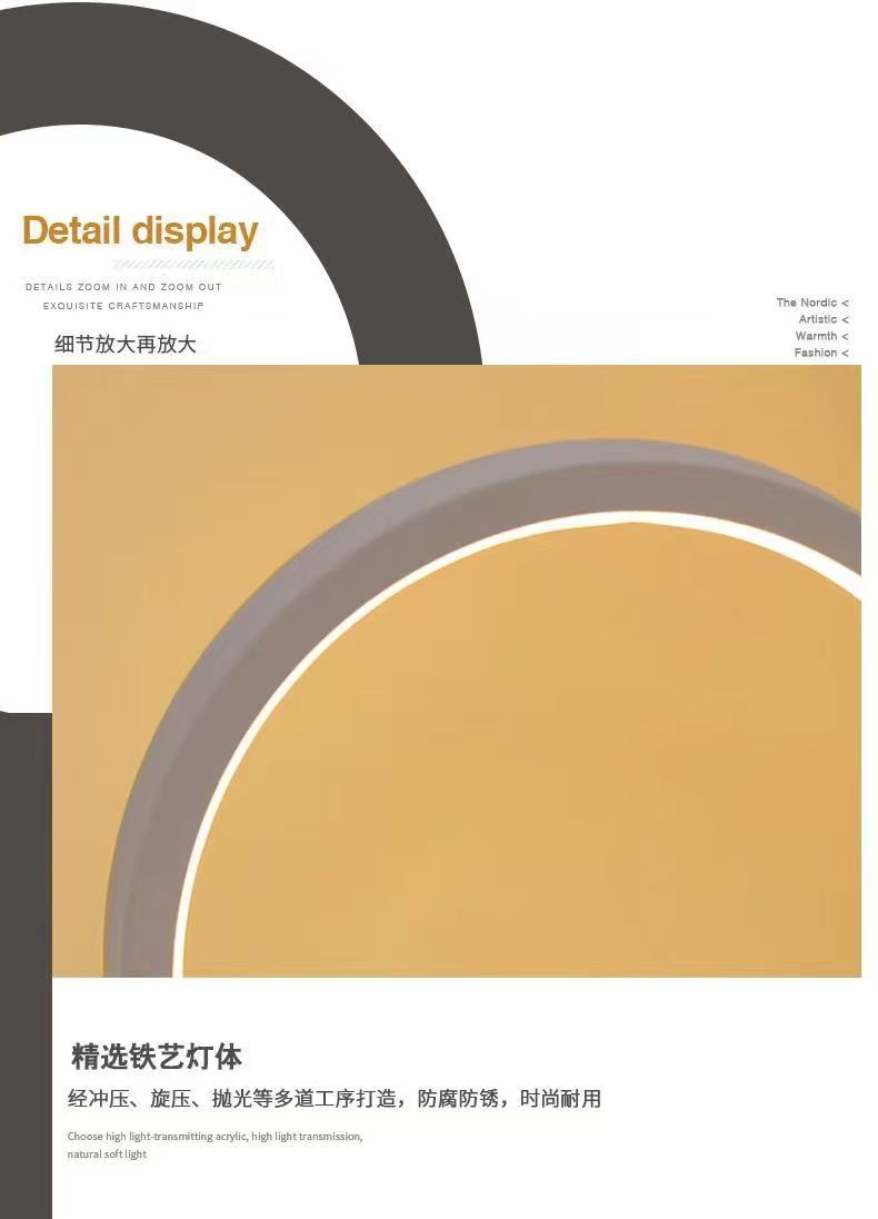 โคมไฟตั้งโต๊ะวงแหวน LED ขนาด 2 - Lighting Table Decor บทวิจารณ์และราคา