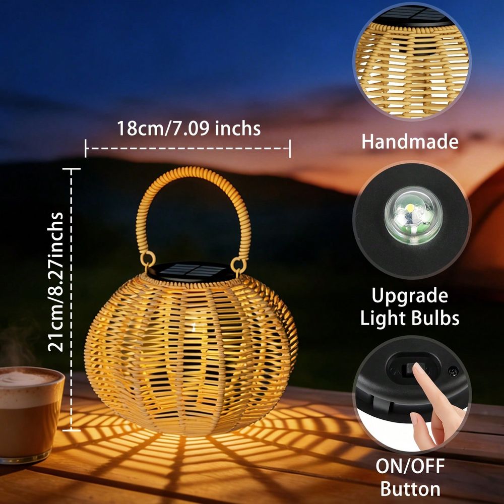 โคมไฟพลังงานแสงอาทิตย์แบบหวายส - Ambient Lighting Decor For Room บทวิจารณ์และราคา