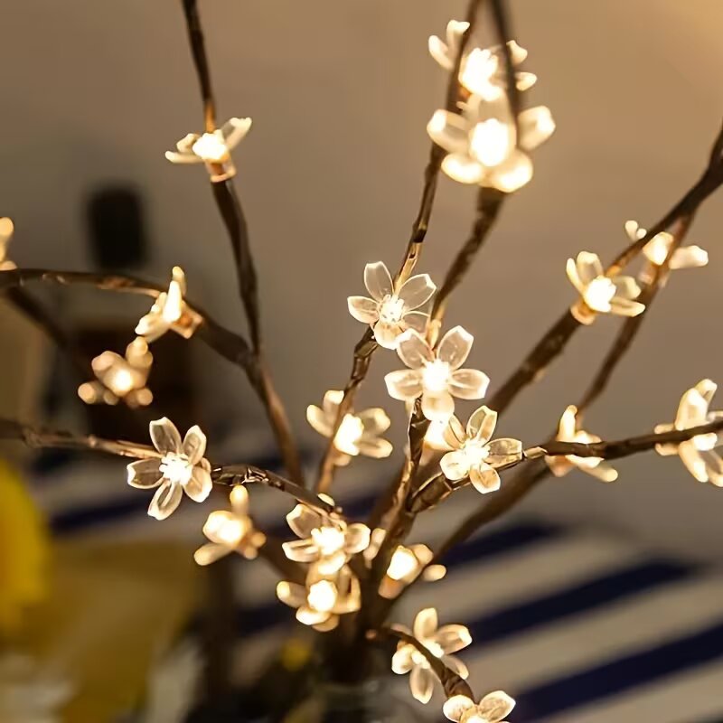 ไฟต้นซากุระ 20 LED 1/2 ชิ้น สำ - Lighting Tree Decor บทวิจารณ์และราคา