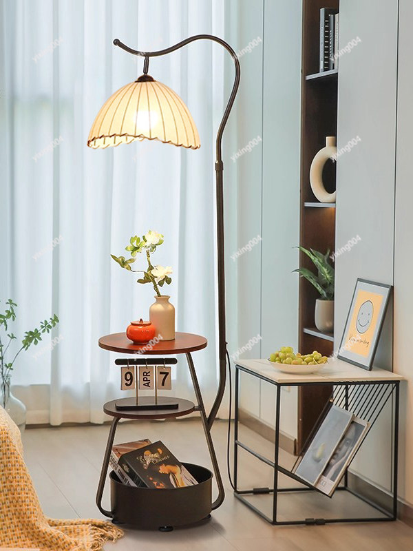 โคมไฟตั้งพื้นสไตล์เรโทรพร้อมชั - Ambient Lighting Decor For Room บทวิจารณ์และราคา