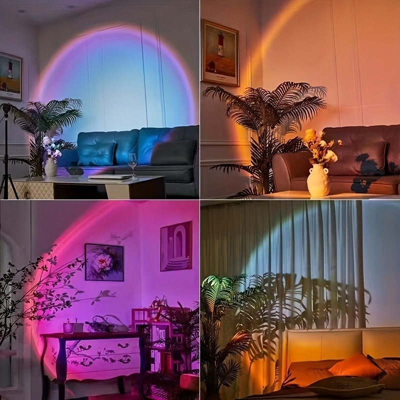1 ชิ้น Vibrant Sunset Projecti - Sunset Lamp Projection บทวิจารณ์และราคา