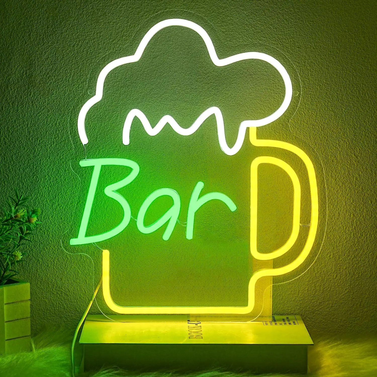 ป้ายไฟนีออนร้านเบียร์ ไฟ LED ป - Led Lighting Wall Decor บทวิจารณ์และราคา