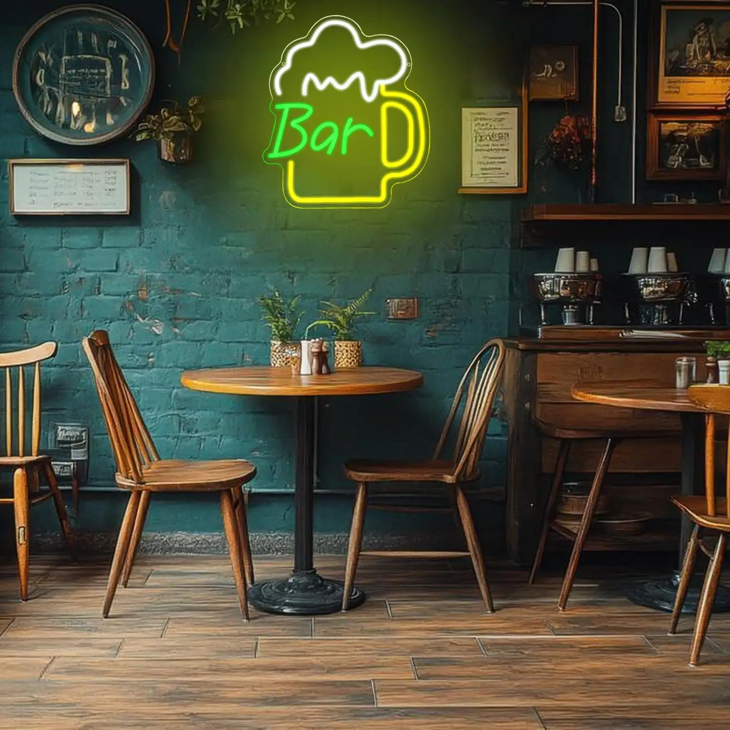 ป้ายไฟนีออนร้านเบียร์ ไฟ LED ป - Led Lighting Wall Decor บทวิจารณ์และราคา