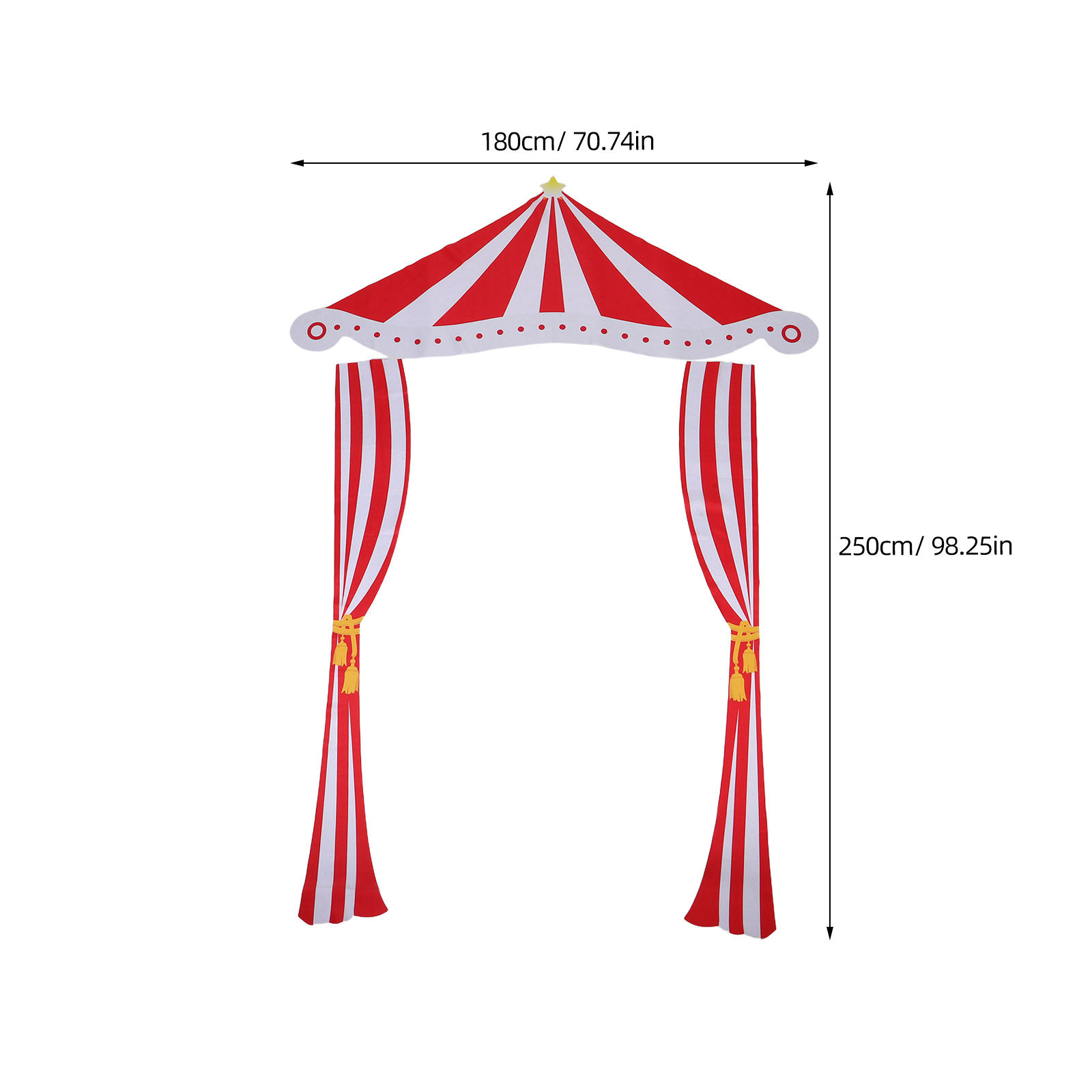 ฉากหลังธีมงานคาร์นิวัล ผ้าม่าน - Lighting Decor Photos บทวิจารณ์และราคา