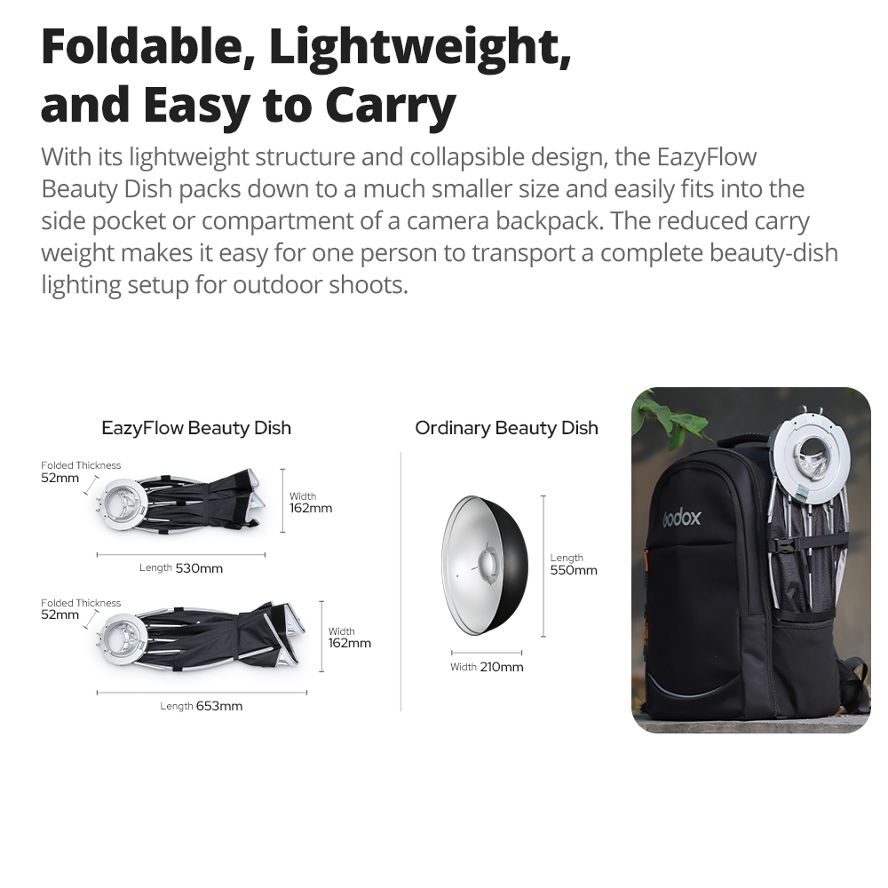 Godox EazyFlow Beauty Dish 65/ - Lighting Gallery บทวิจารณ์และราคา