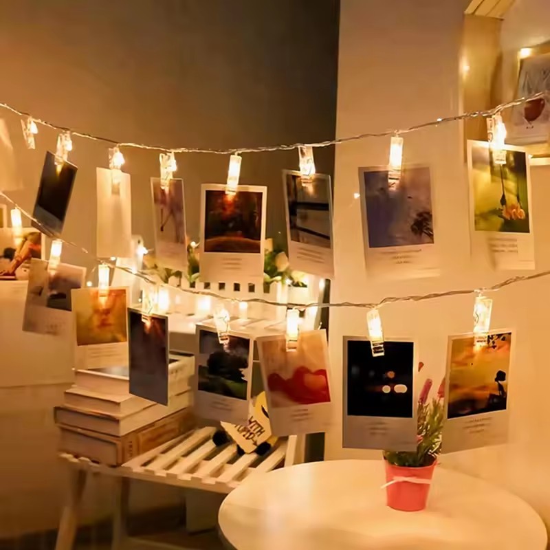 ไฟประดับรูปการ์ดแบบคลิปหนีบรูป - Lighting Decor Photos บทวิจารณ์และราคา