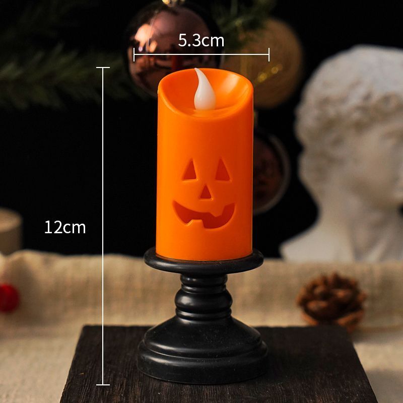 เทียนรูปหน้าผีตกแต่งฮาโลวีน –  - Lighting Decor Photos บทวิจารณ์และราคา