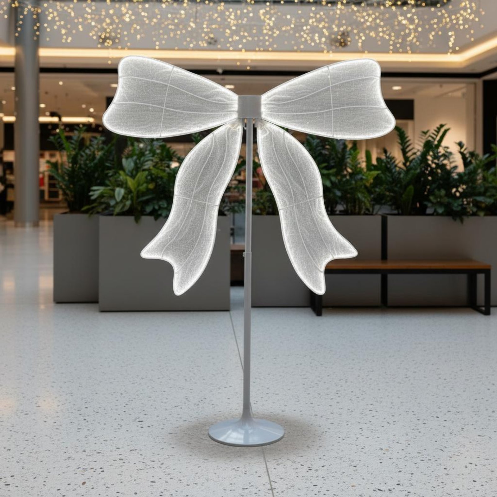 โบว์ LED ประดับตกแต่งพร้อมไฟ ส - Lighting Decor Photos บทวิจารณ์และราคา